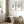Blaue Aquarell Palmblätter Poster – Minimalistische Botanische Drucke, 2er Set – Skandinavische Boho Wanddeko