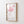 Pink flamingo coastal wall décor for nursery or playroom