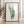 Green botanical wall art in Scandinavian style