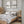 Japandi Wandbilder – Set von 2 Beige und Grau Abstrakte Landschaft mit Wolken