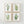 Green Fern Botanical Art Set – 4 Watercolor Prints for Scandinavian and Modern Interiors