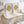Set of 2 orange Mediterranean fish posters for modern homes