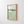 Grüne Landschaft Wandkunst – Minimalistisches Japandi Aquarell mit Vögeln und Wolken