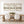 Beige watercolor landscape set of 3 above a wooden dining table with white chairs
