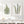 Olive Green Fern Wall Art – Organic Modern Botanical Watercolor Prints