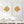 Set of 2 orange Mediterranean fish posters for modern homes